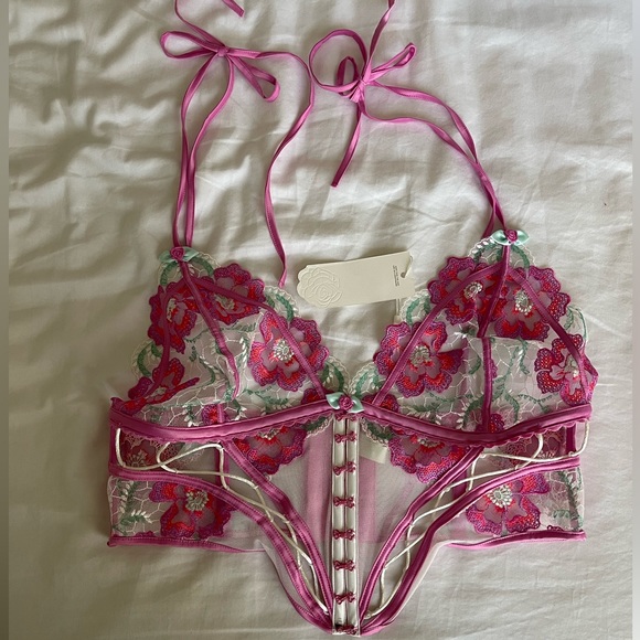 For Love & Lemons Festival Floral Bustier - Picture 3 of 5